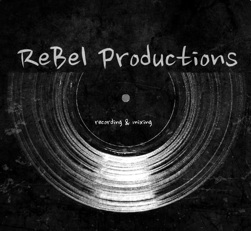 ReBel Productions Logo Vintage Comic
